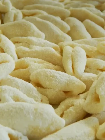 cavatelli pasta casera sin huevo