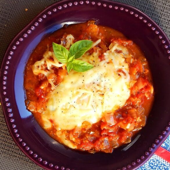 huevos purgatorio shakshuka salsa