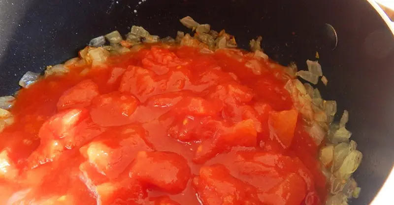 salsa para pasta tuco tomate