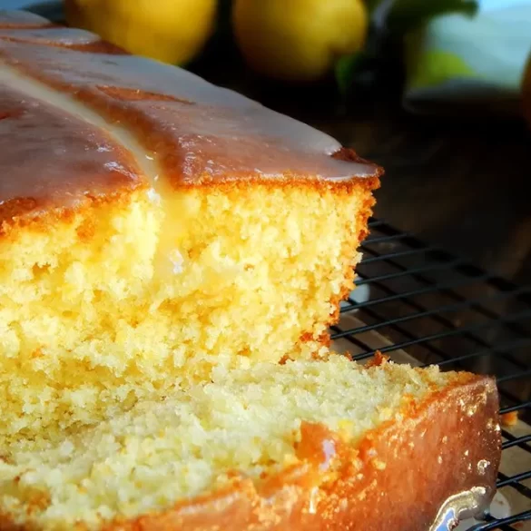 budin de limon receta glaseado facil