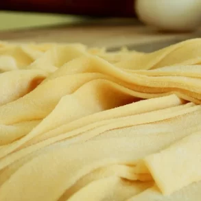 fideos pappardelle caseros