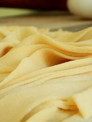 fideos pappardelle caseros