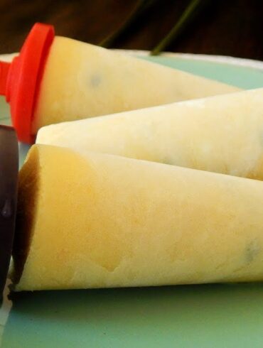 heladitos maracuya yogurt facil