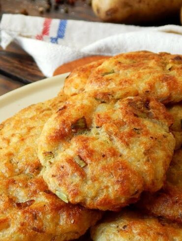 croquetas papa atun verdeo horno