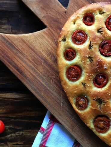 focaccia tomate romero clasica