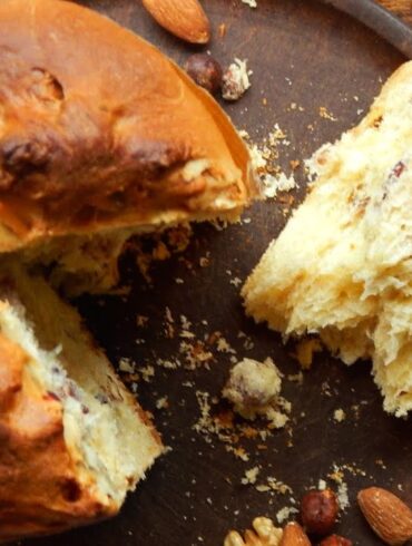 pan dulce casero frutos secos