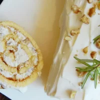 pionono queso azul roquefort nuez