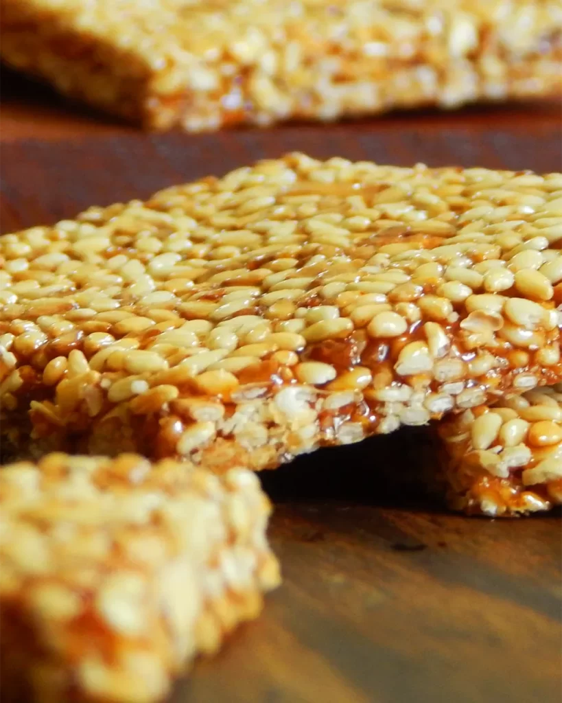 turron sesamo almendra