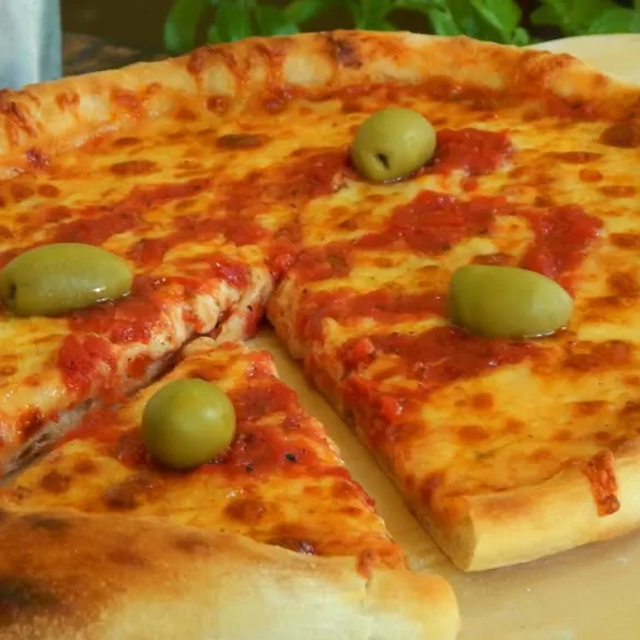 pizza casera receta