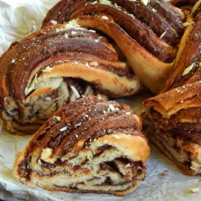 rosca nutella trenzada babka