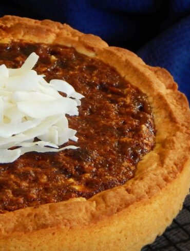 tarta dulce de leche coco masa casera