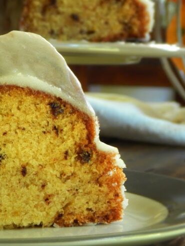 budin de naranja chocolate