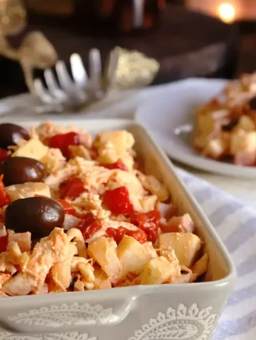 salpicon de ave pollo ensalada receta