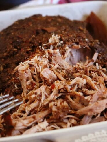 pulled pork cerdo desmechado braseado