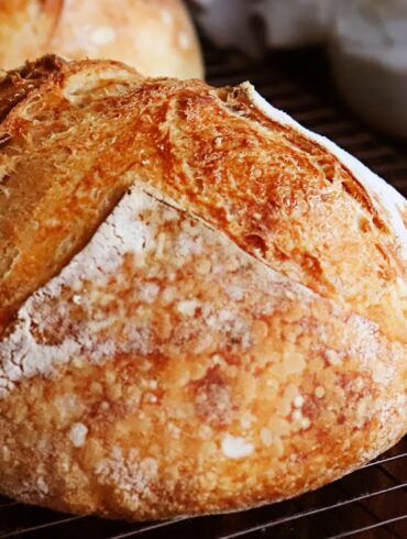 pan casero masa madre receta