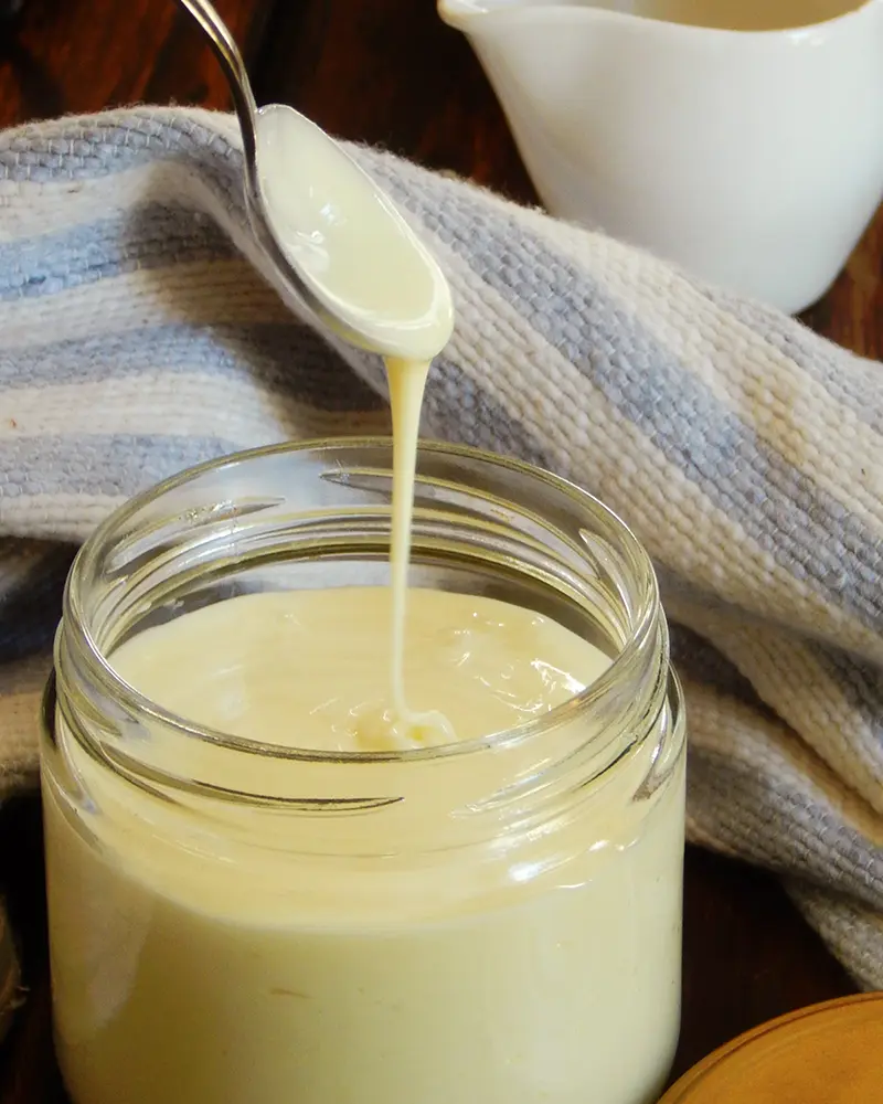 leche condensada casera facil receta