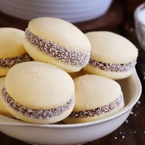 alfajores maicena caseros receta dulce de leche argentina