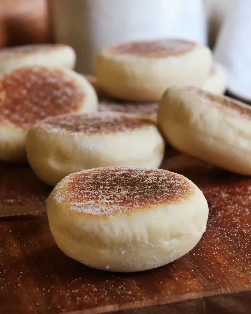 english muffins pan sarten casero