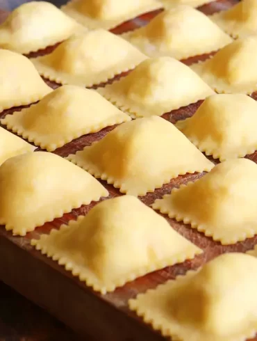 ravioles caseros jamon queso ricota receta pasta