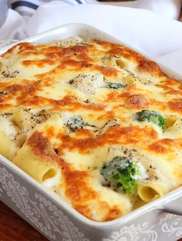 fideos al horno gratinados