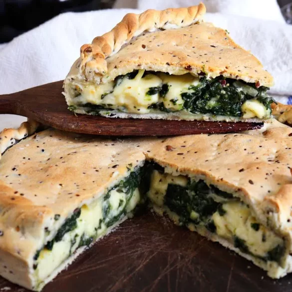 tarta de espinaca y queso