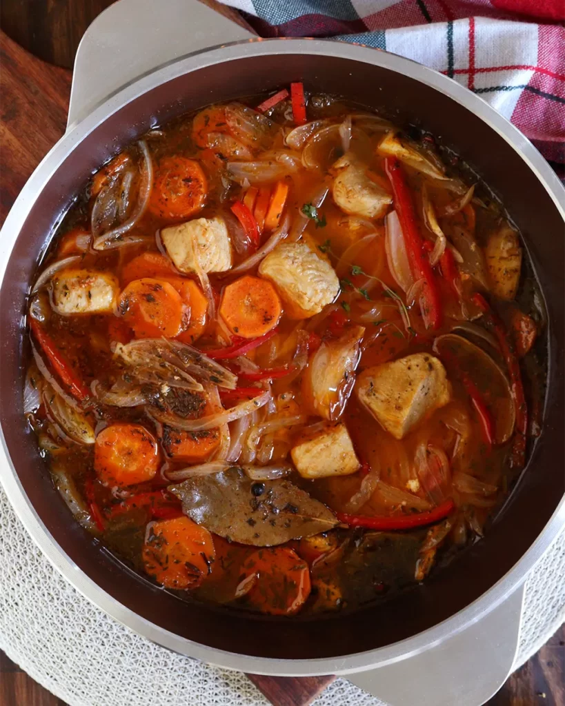 pollo al escabeche receta