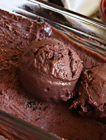 helado de chocolate casero facil