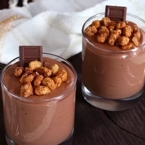 mousse de chocolate