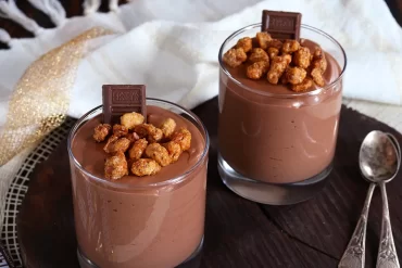 mousse de chocolate