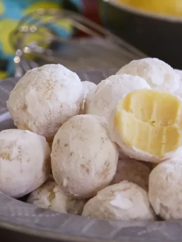 trufas limon facil chocolate blanco receta
