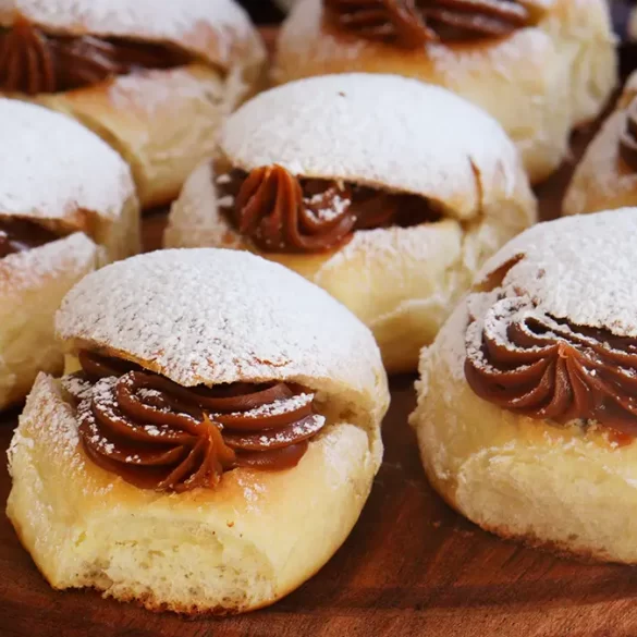 miguelitos pan de leche dulce de leche receta
