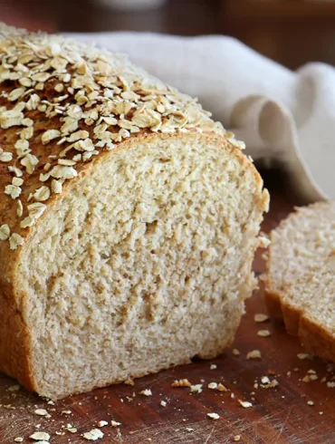 pan de avena y miel con harina integral