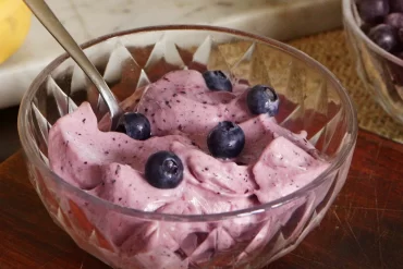 helado de banana natural