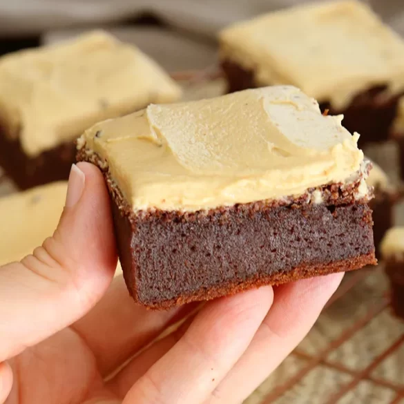 brownie chocolate cerveza crema de cafe