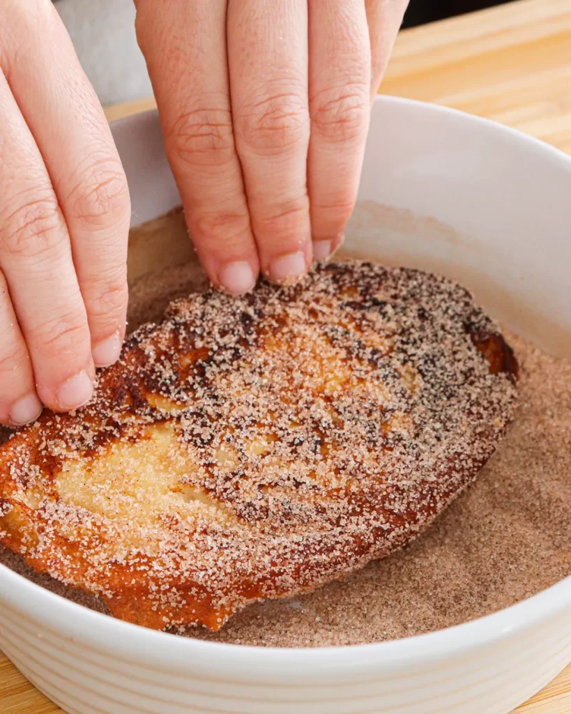 torrijas de leche con canela