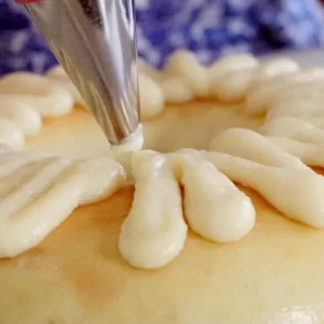 receta crema pastelera rosca horneable