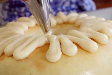 receta crema pastelera rosca horneable