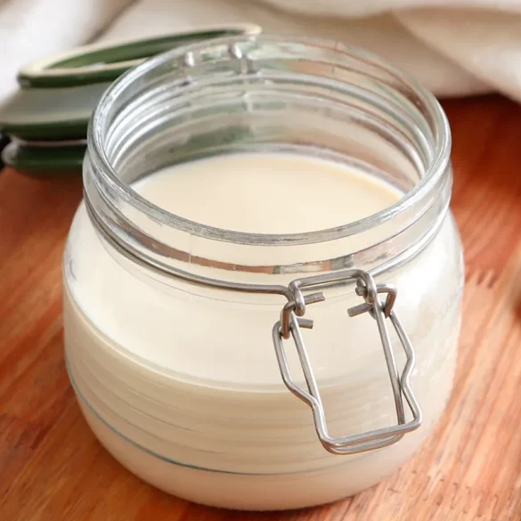 leche evaporada casera
