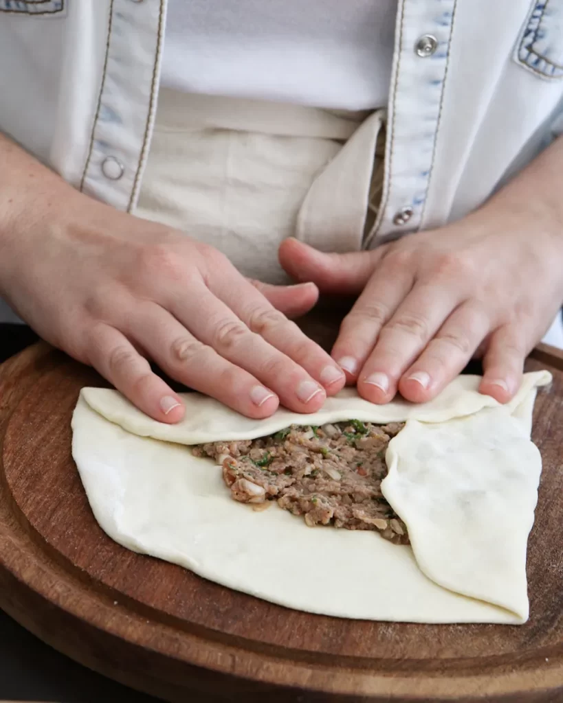 como hacer empanada arabe fatay