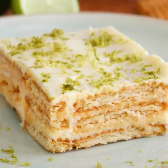 tarta limon carlota sin horno facil fria