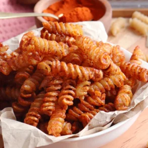 snack de pasta al horno