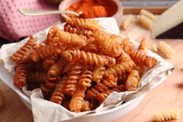 snack de pasta al horno