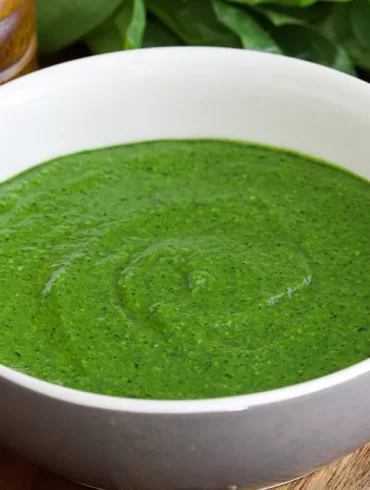 pesto de espinaca