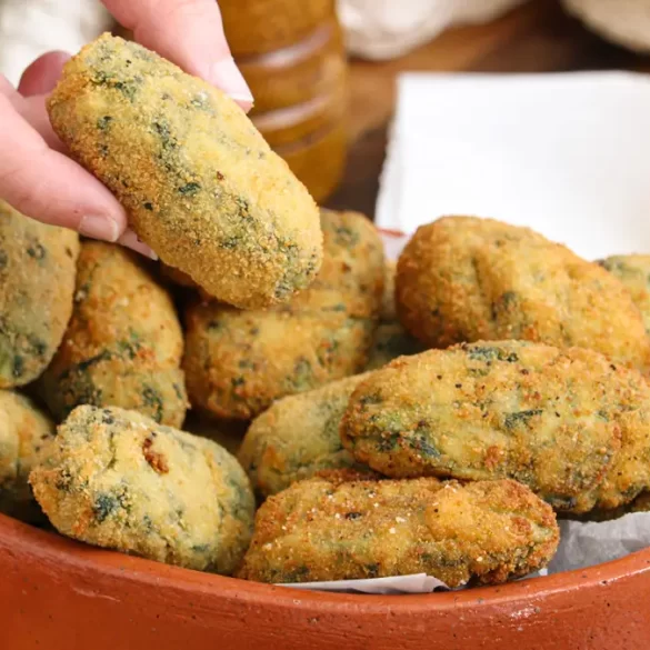 croquetas espinaca queso receta bechamel