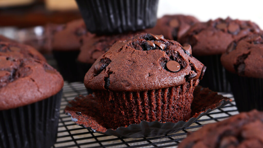 muffins de chocolate magdalena cupcake