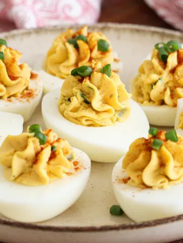 huevos rellenos navidad facil rapido yema mayonesa