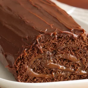 pionono chocolate dulce arrollado