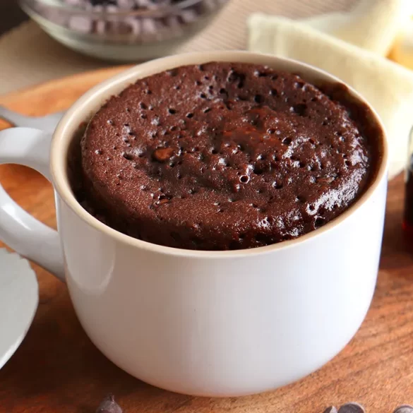 torta en taza mug cake