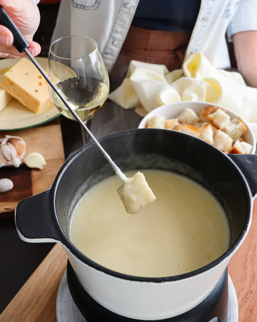 fondue de queso