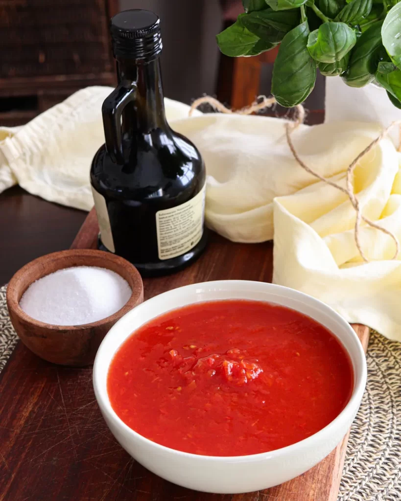 ingredientes para salsa de pizza